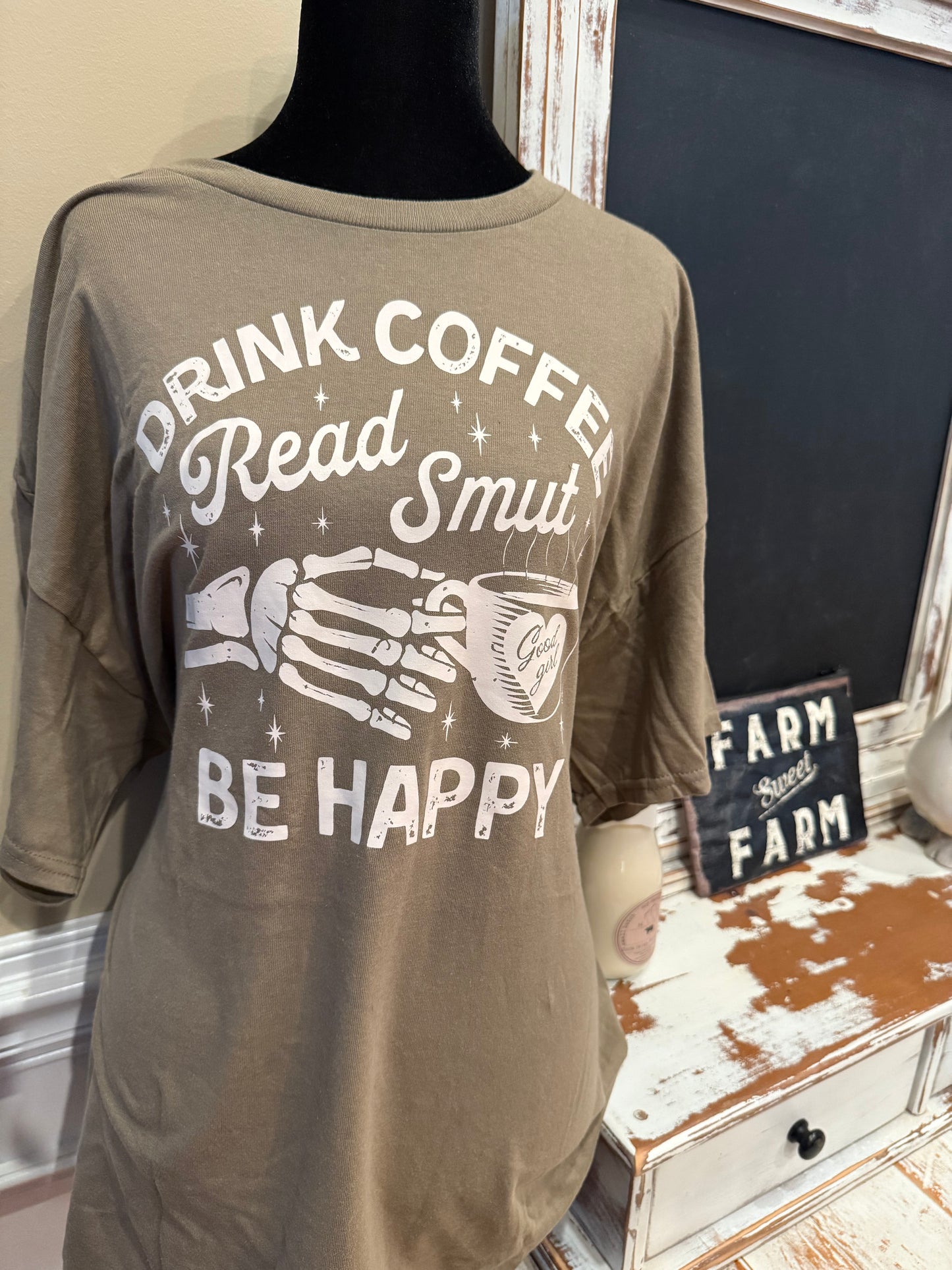 Drink Coffee - Read Smut TShirt