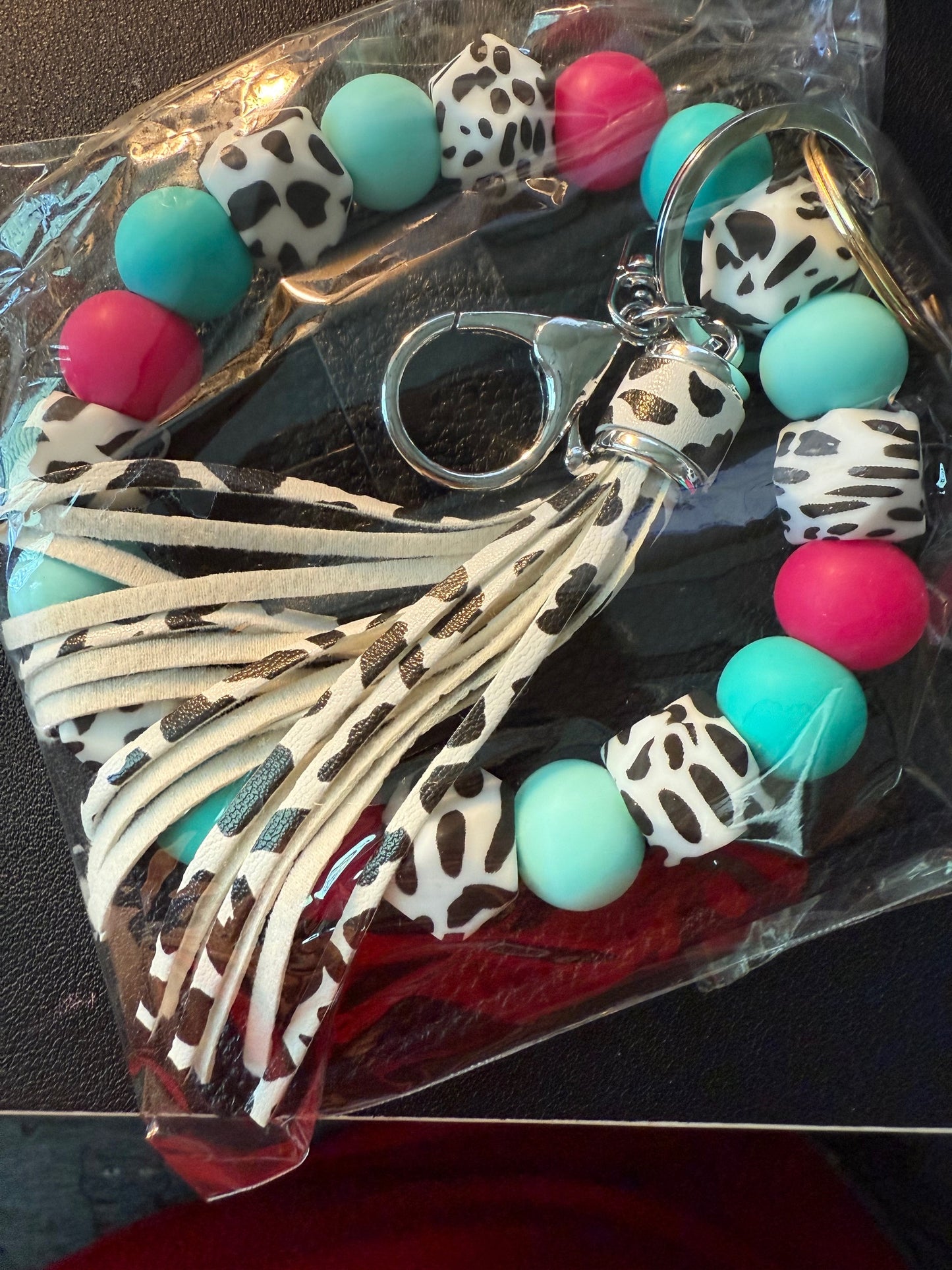 Silicone Beaded Wristlet & Wallet Sets