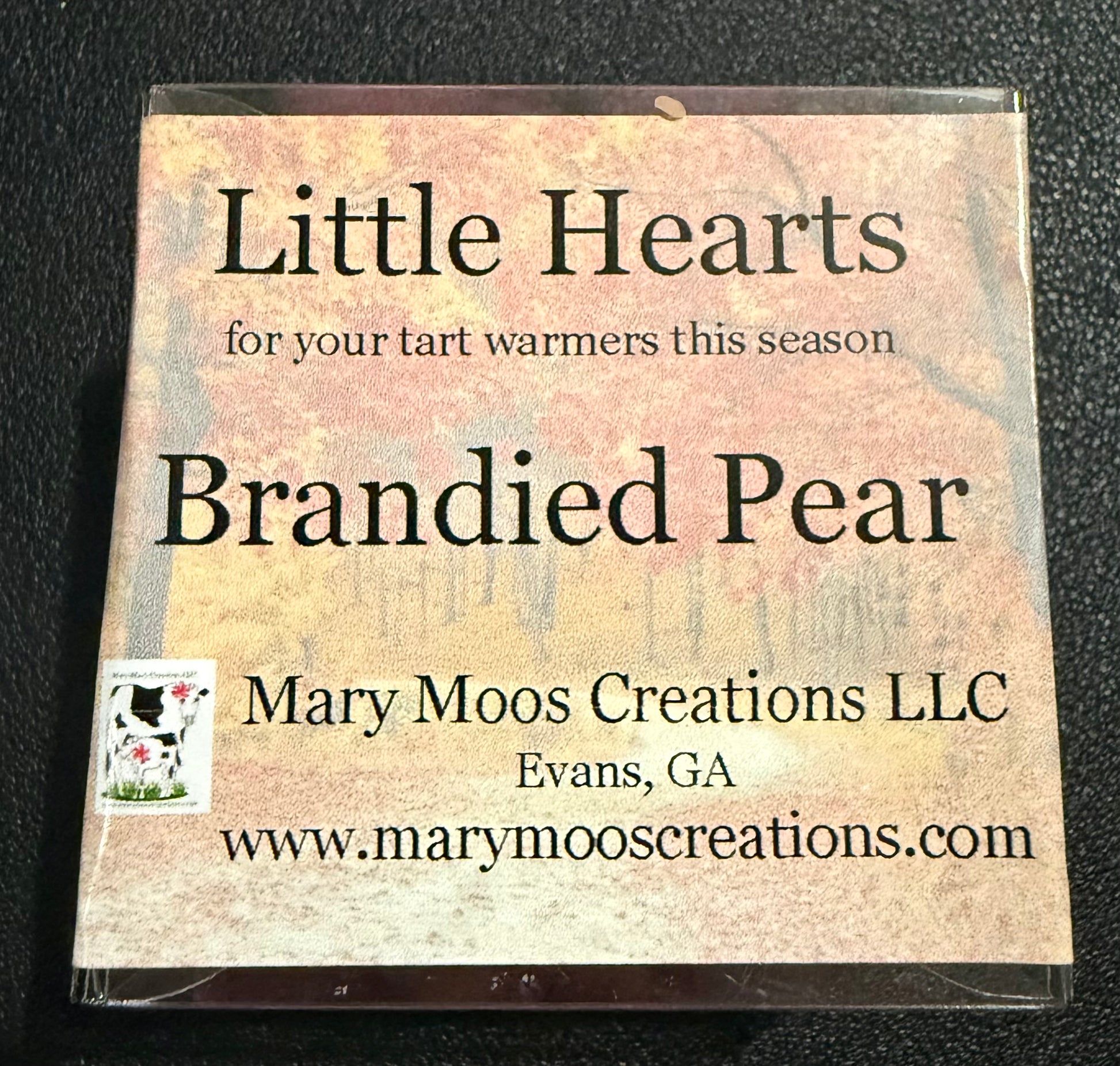 Handmade Little Heart soy wax melts by MaryMoosCreations - 6 adorable heart-shaped wax tarts in gift box