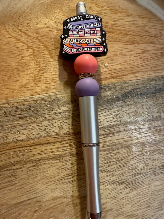Silicone Beaded Pens