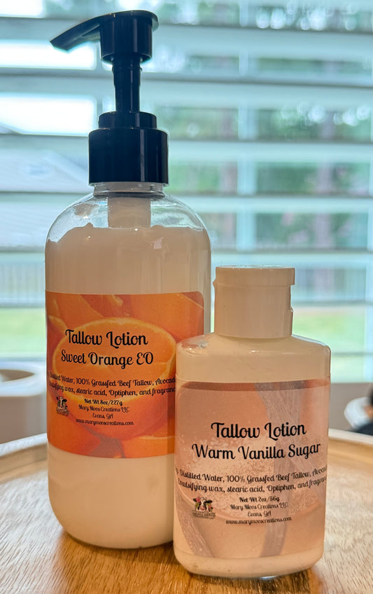 Tallow Lotion