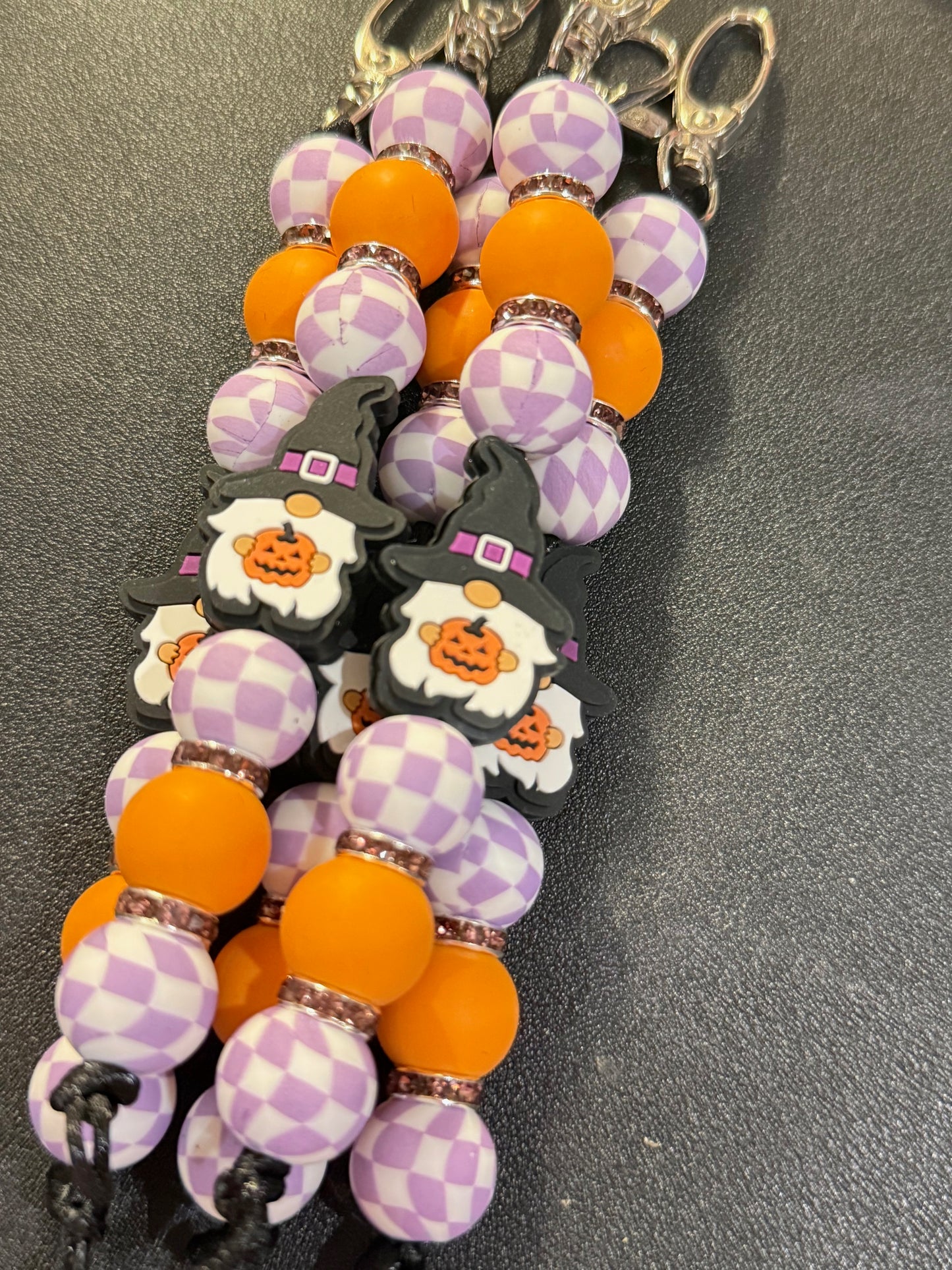 Silicone Beaded Zipper Pulls/Keychains