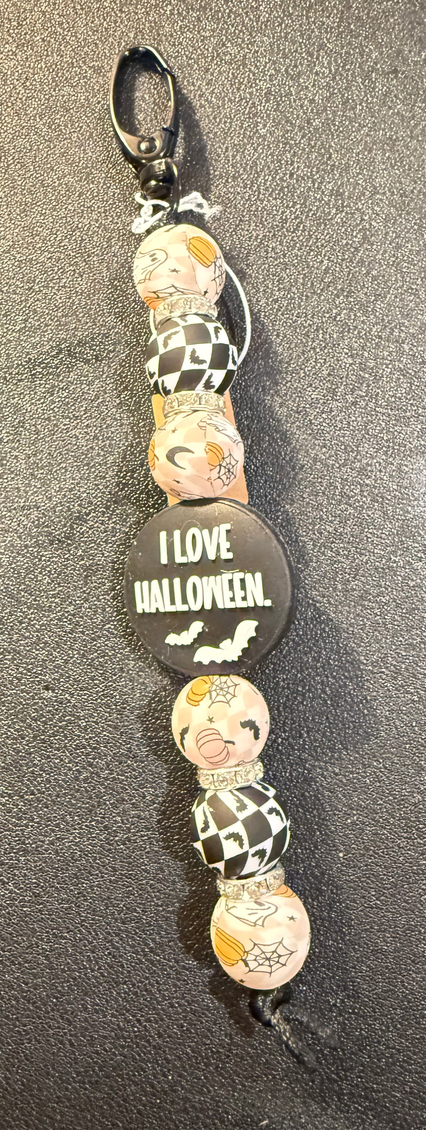 Silicone Beaded Zipper Pulls/Keychains